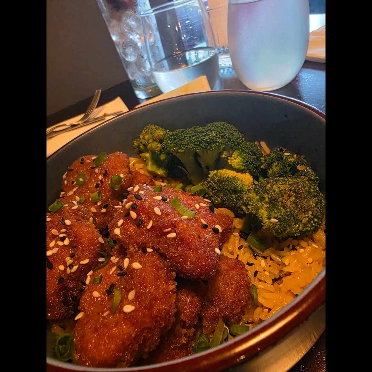 Principales - Orange chicken bowl