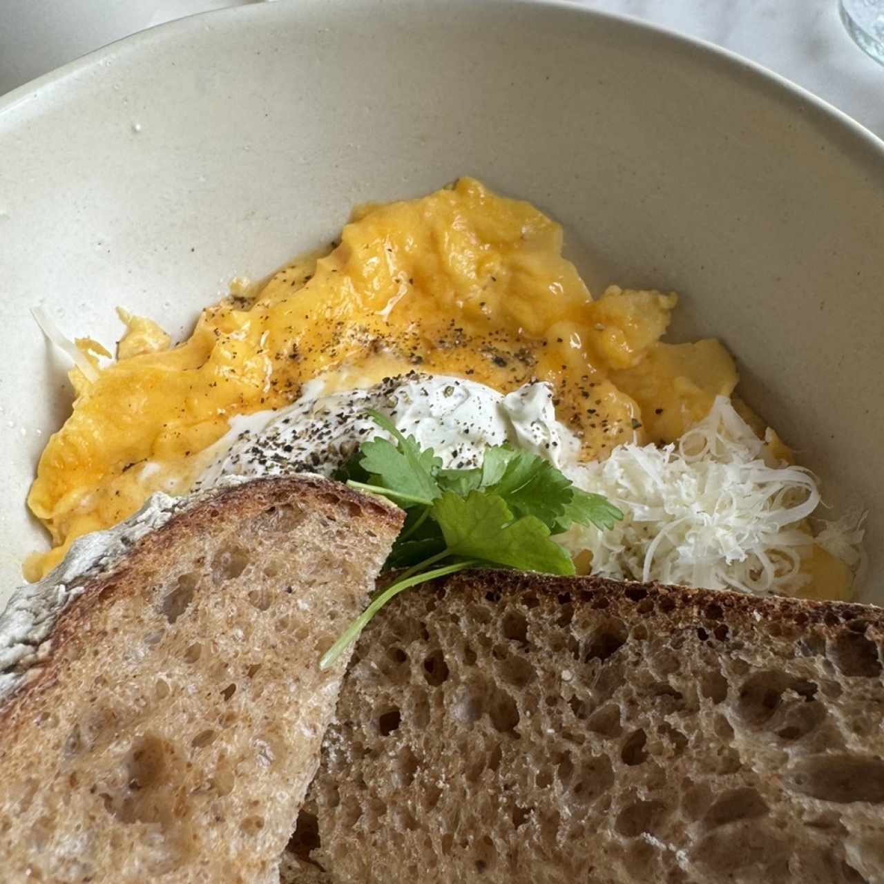 Huevos cremosos