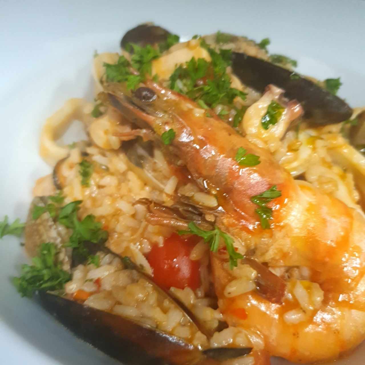 risotto allá pescatora
