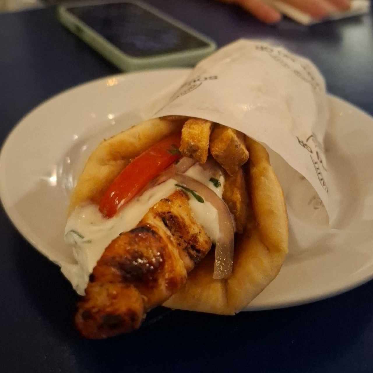 souvlak8ñi de pollo