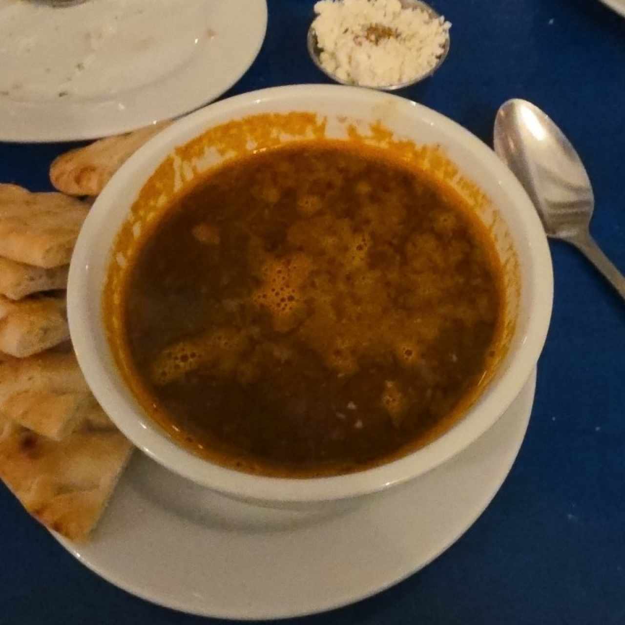 sopa de lentejas
