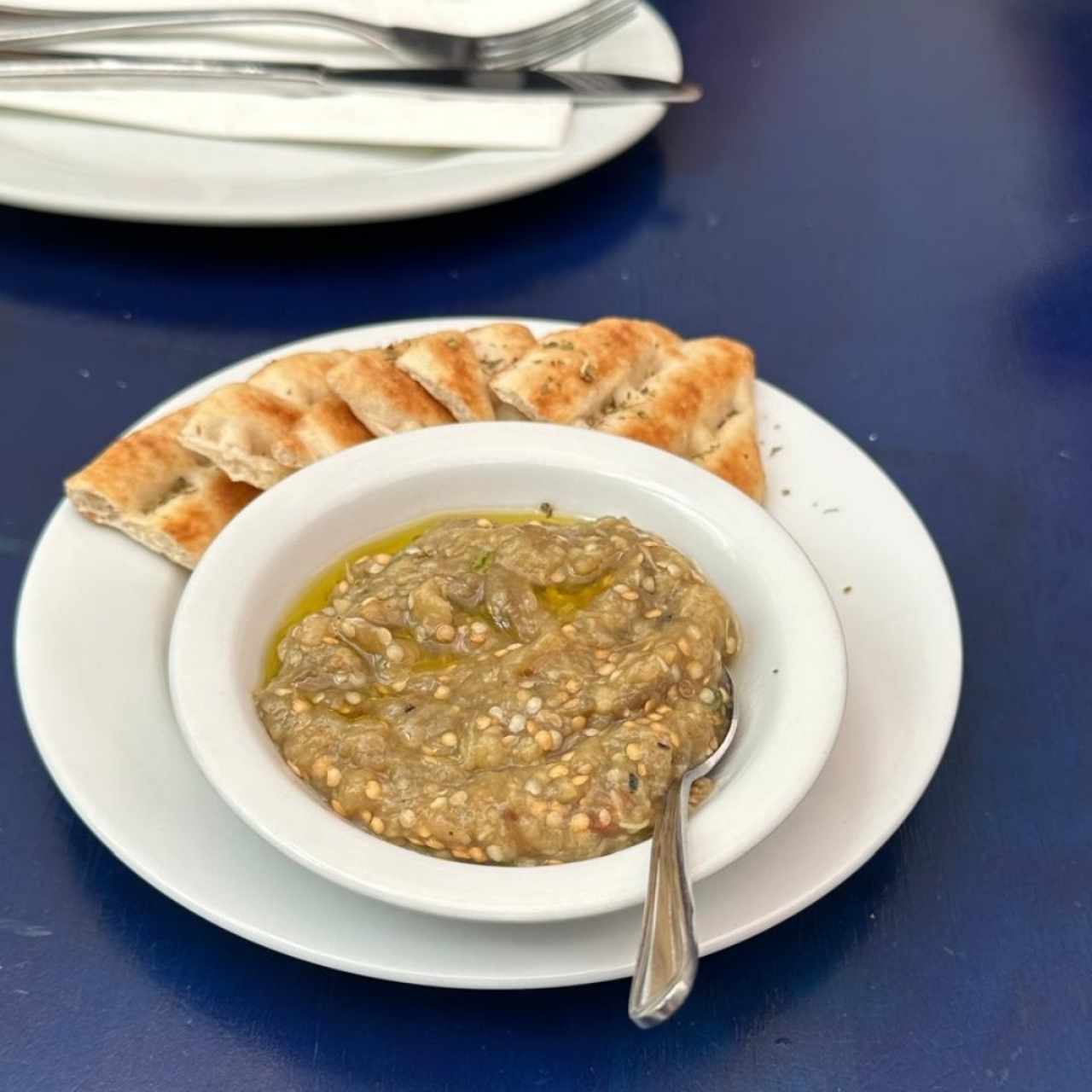 MEZEDES - MELITZANOSALATA