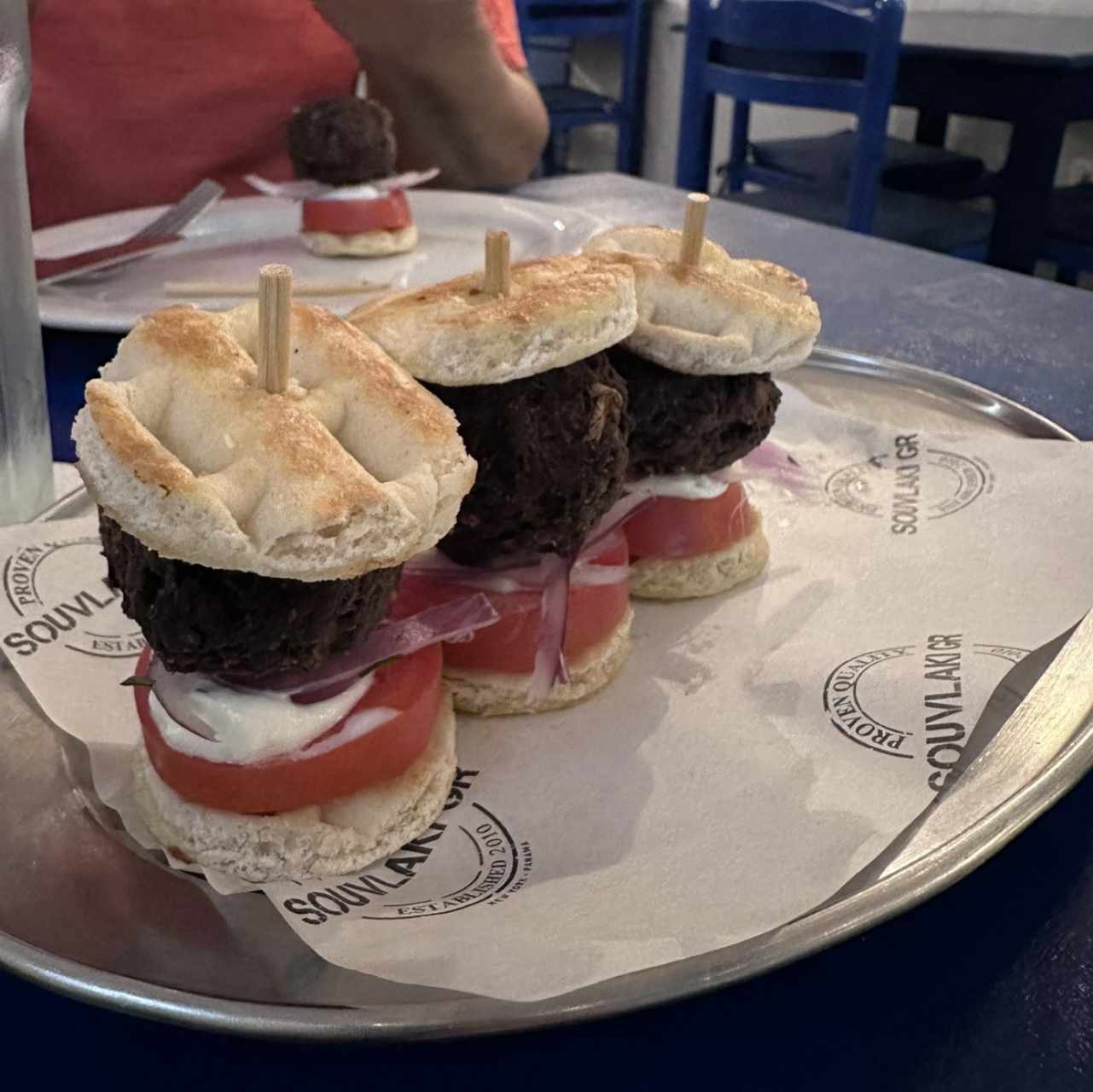 ENTRADAS - GREEK SLIDERS