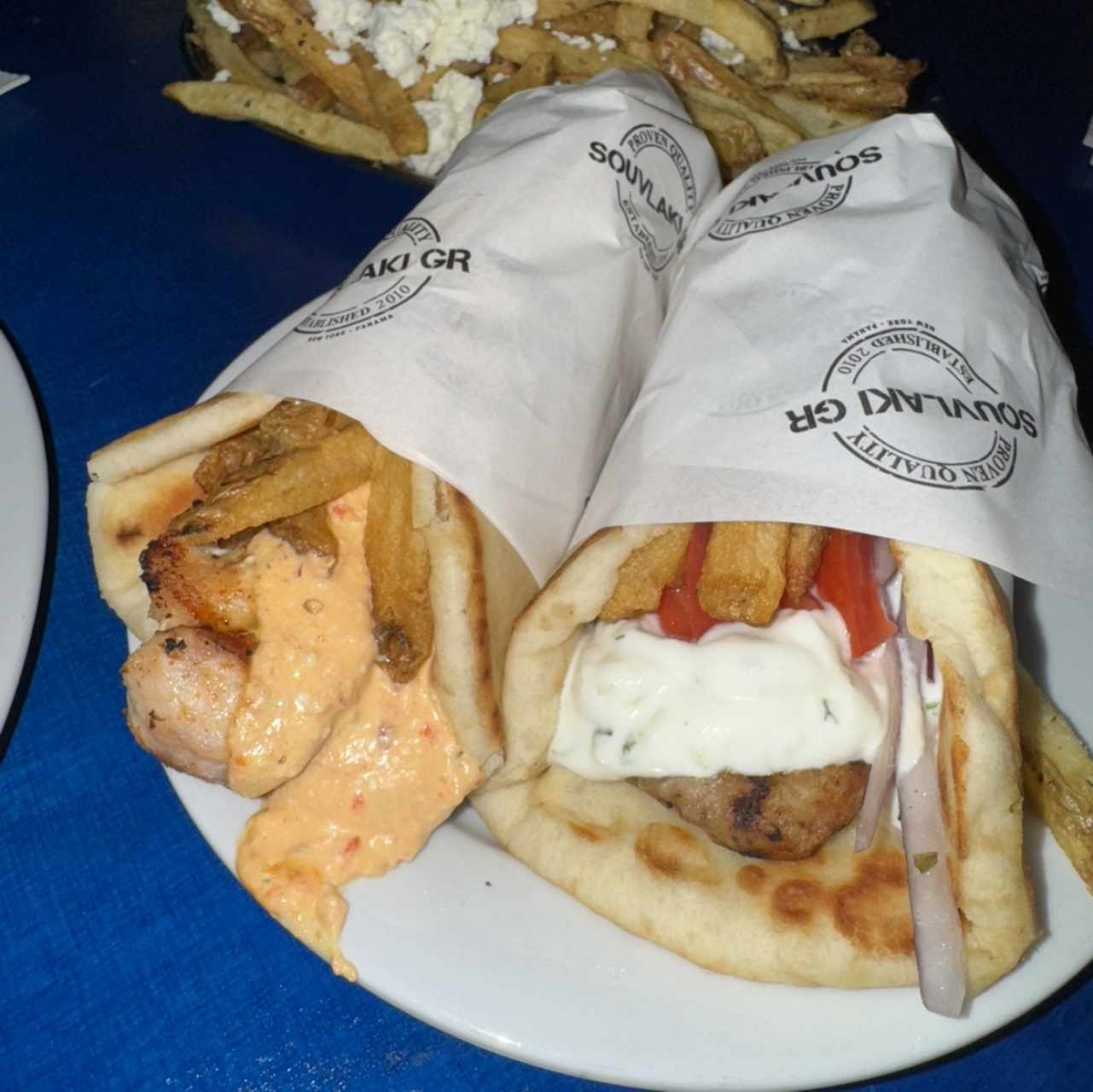 SOUVLAKI GR - CHORIZO GRIEGO