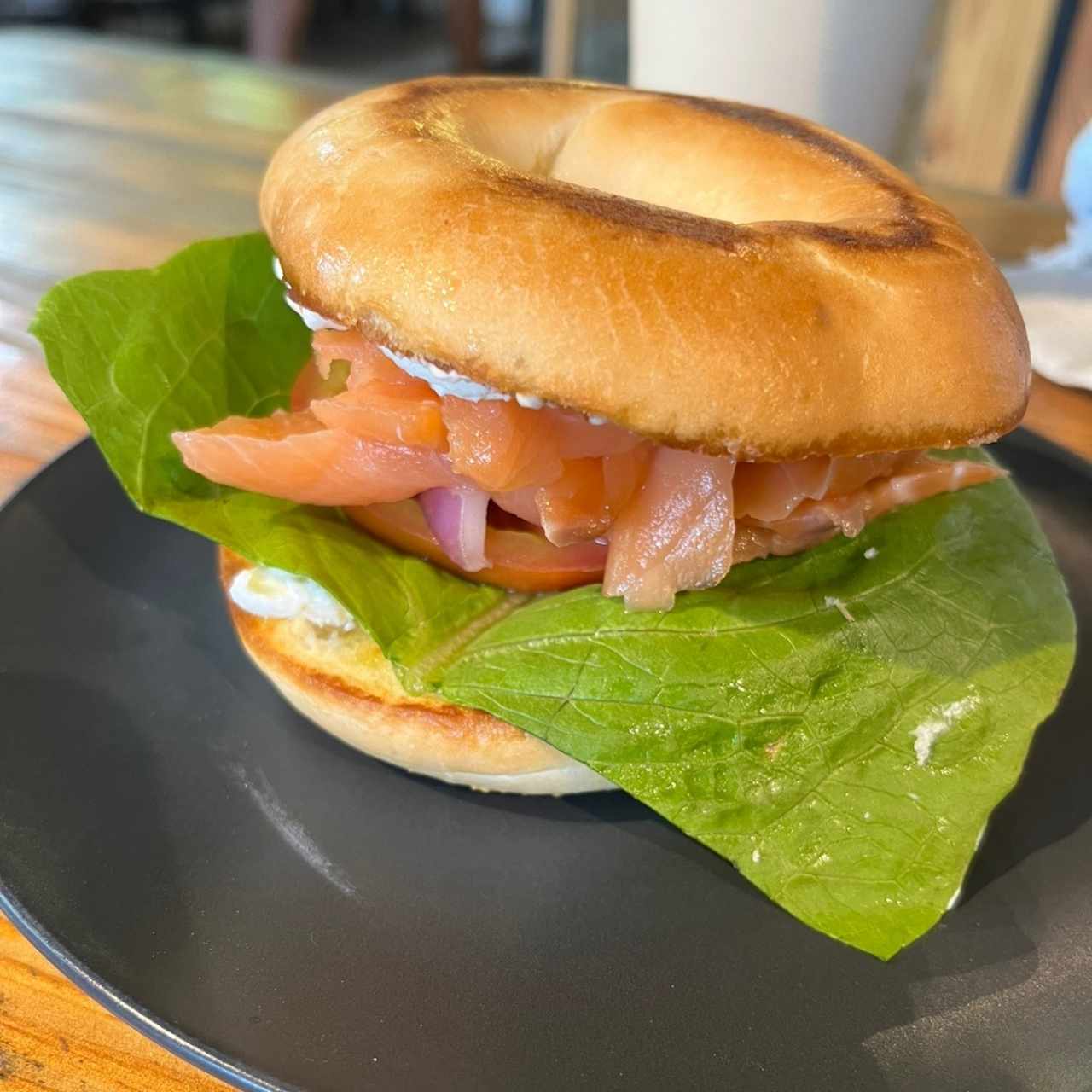 Bagel de Salmon