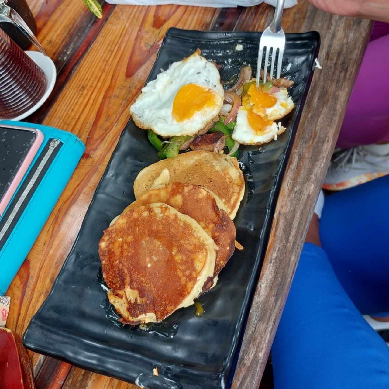 steak and eggs