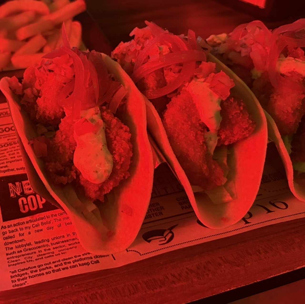 Pa' Comenzar - Tacos de Camarones