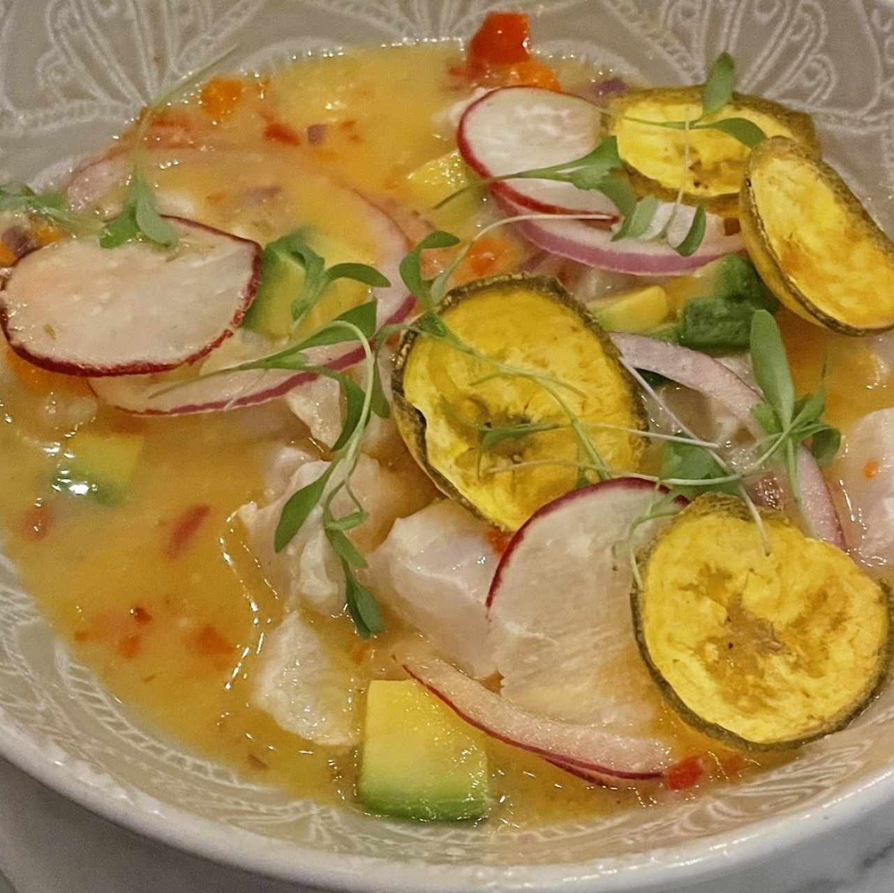 CEVICHE DE MARACUYA