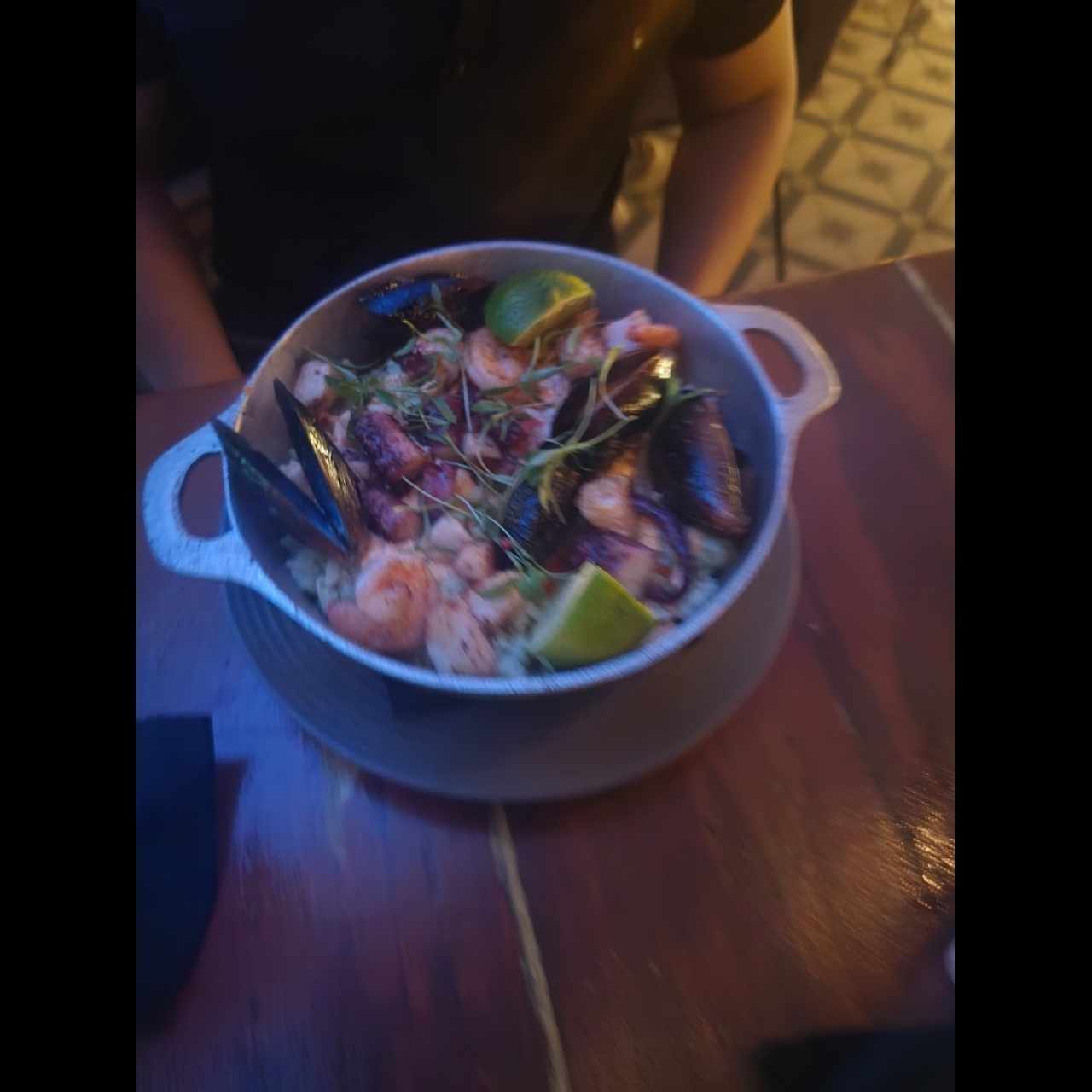 Plato Principal - ARROZ DE MARISCOS