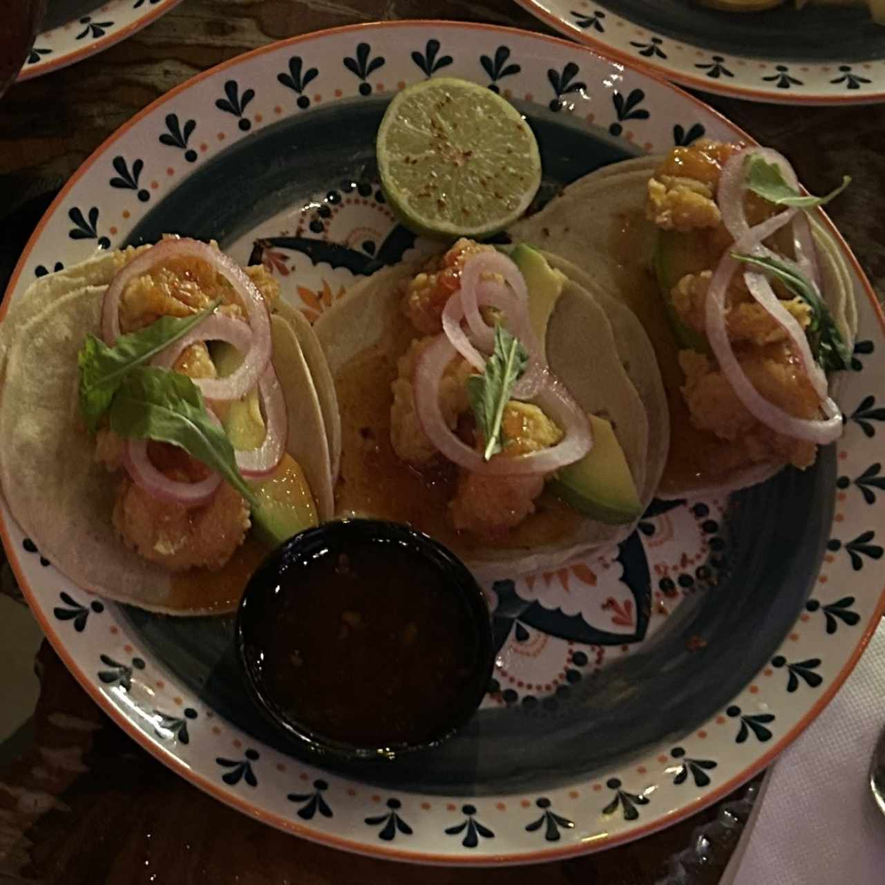 SHRIMP TACOS