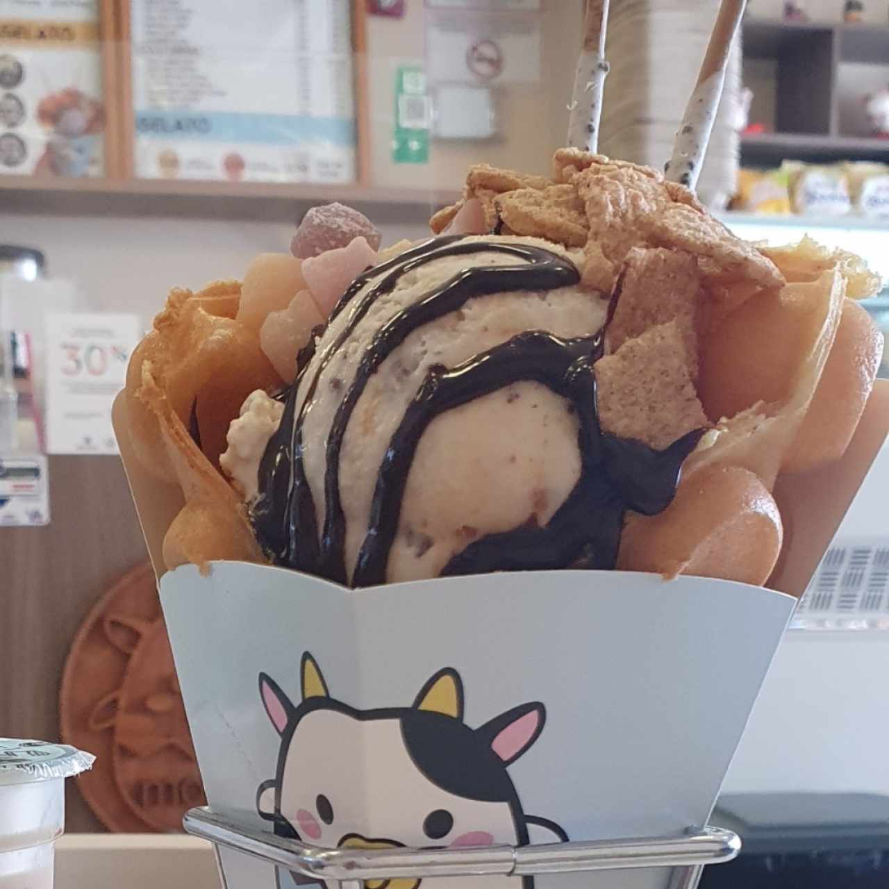 Egg Waffle - Egg Waffle Gelato