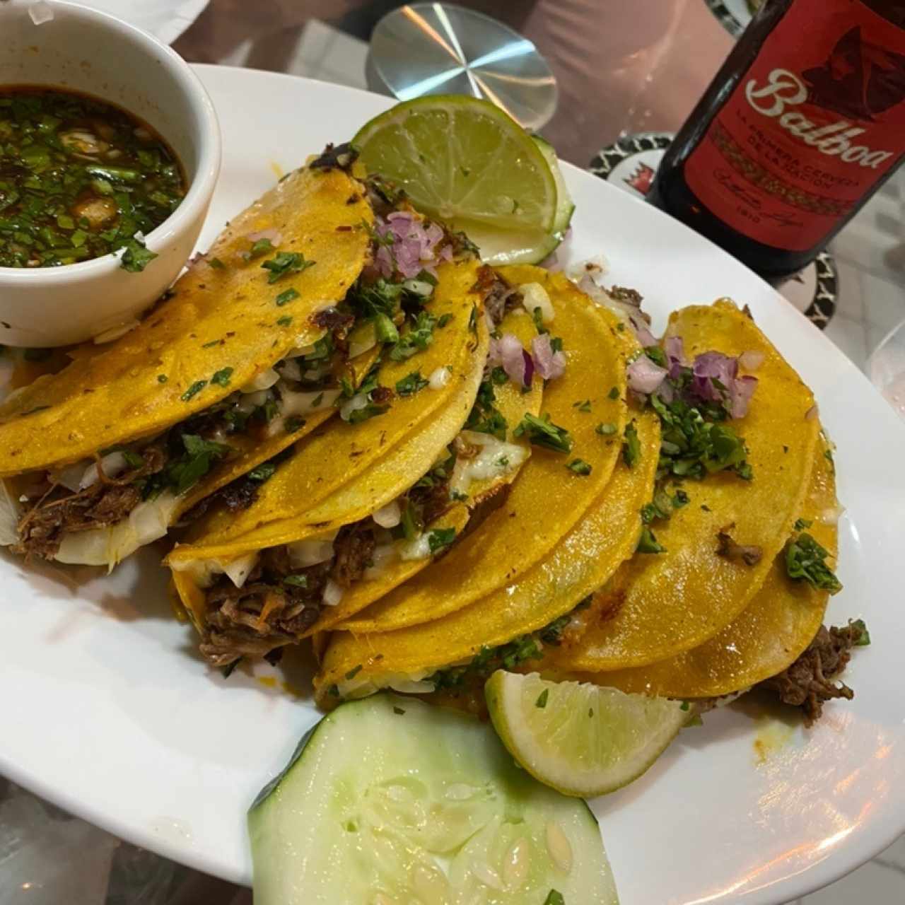 tacos la birra
