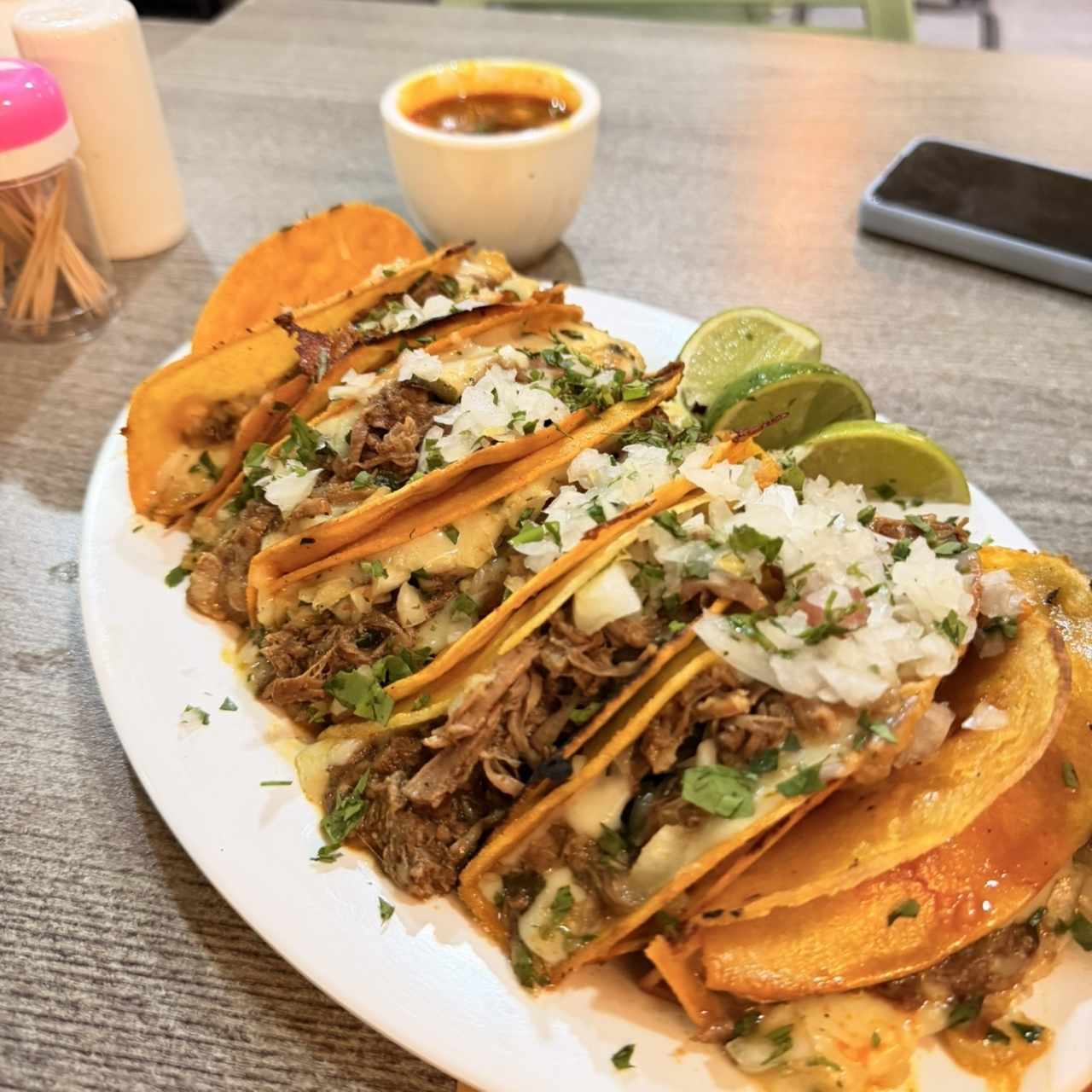 Orden de tacos al pastor