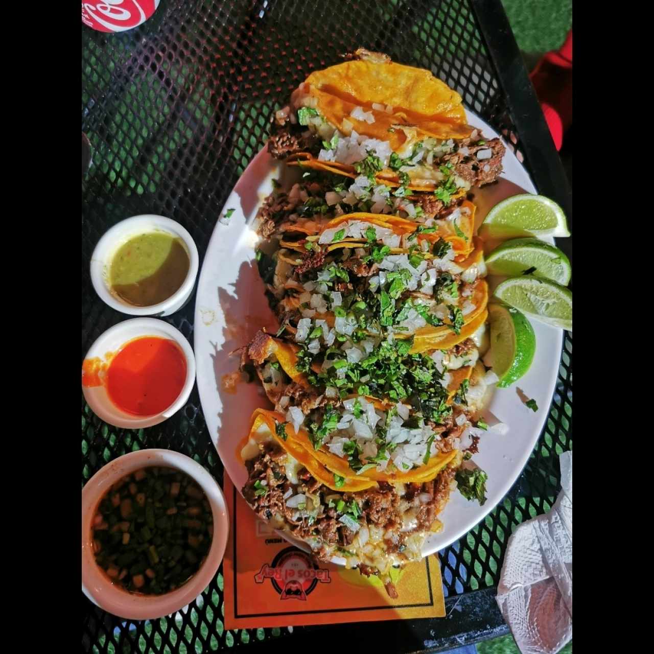 Orden de tacos de birria