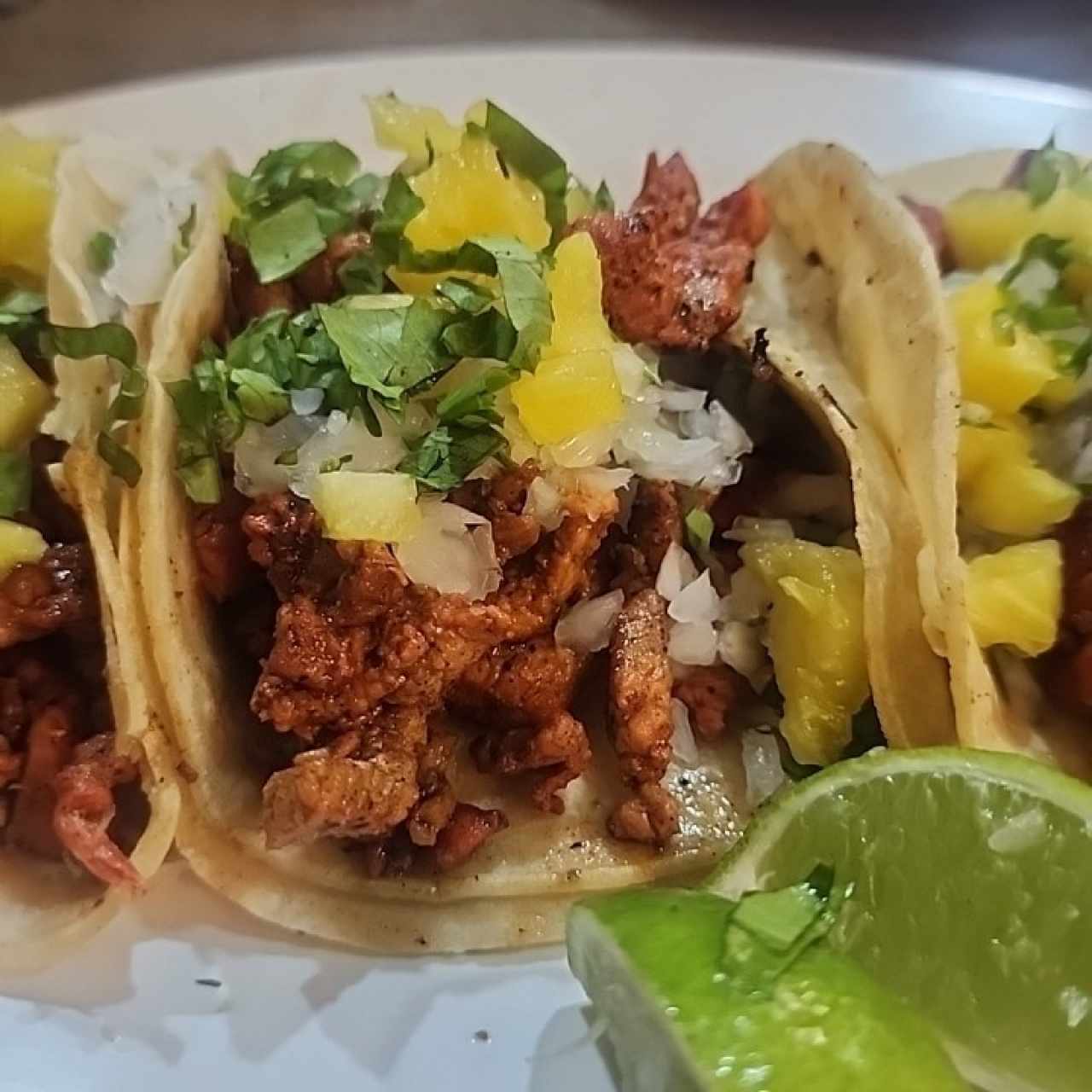Orden de tacos al pastor