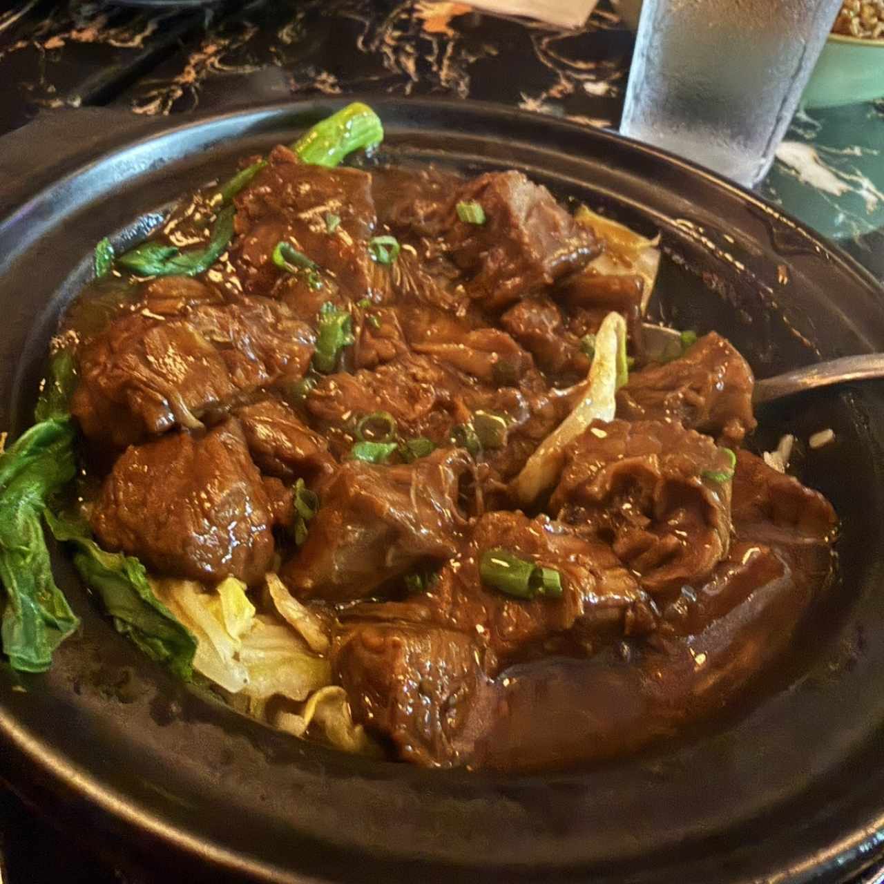 Carne con Jengibre