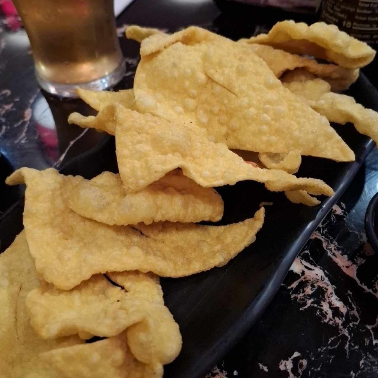 Wanton Frito en Laminas (12pz)