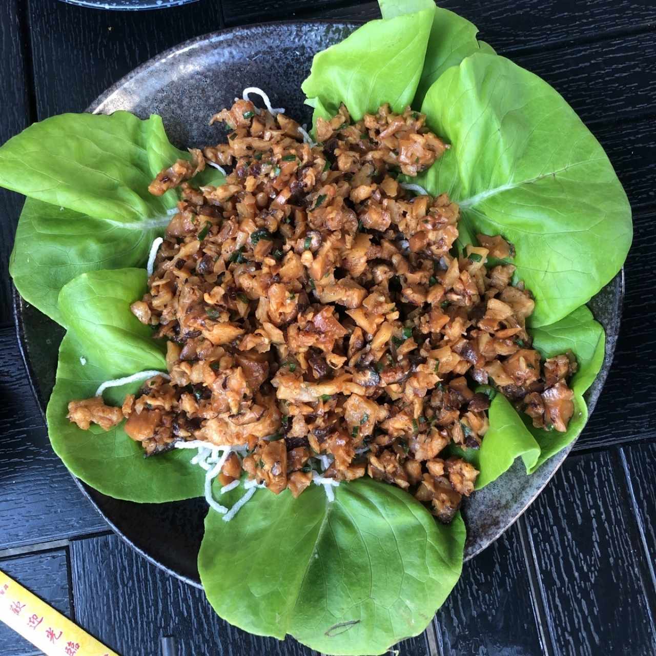 Tacos de Lechuga Thai