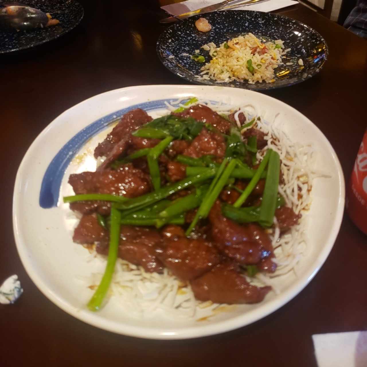 Carne con Jengibre