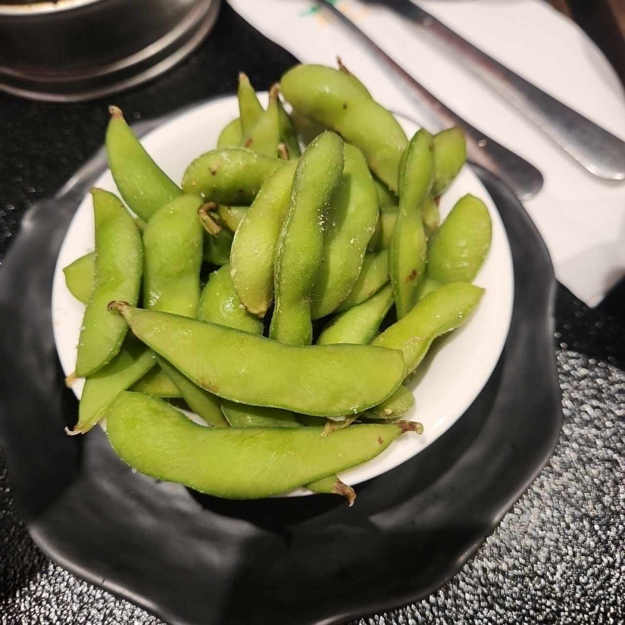 Entradas - Edamame al Vapor