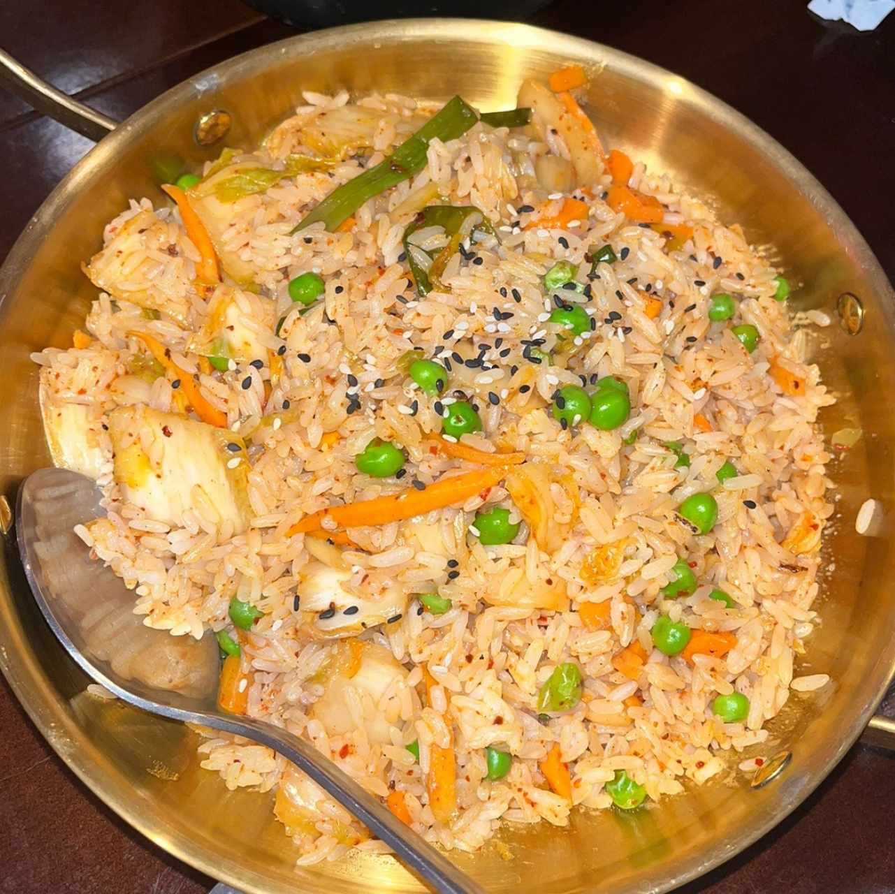 Arroz Frito Vegano con Kimchi
