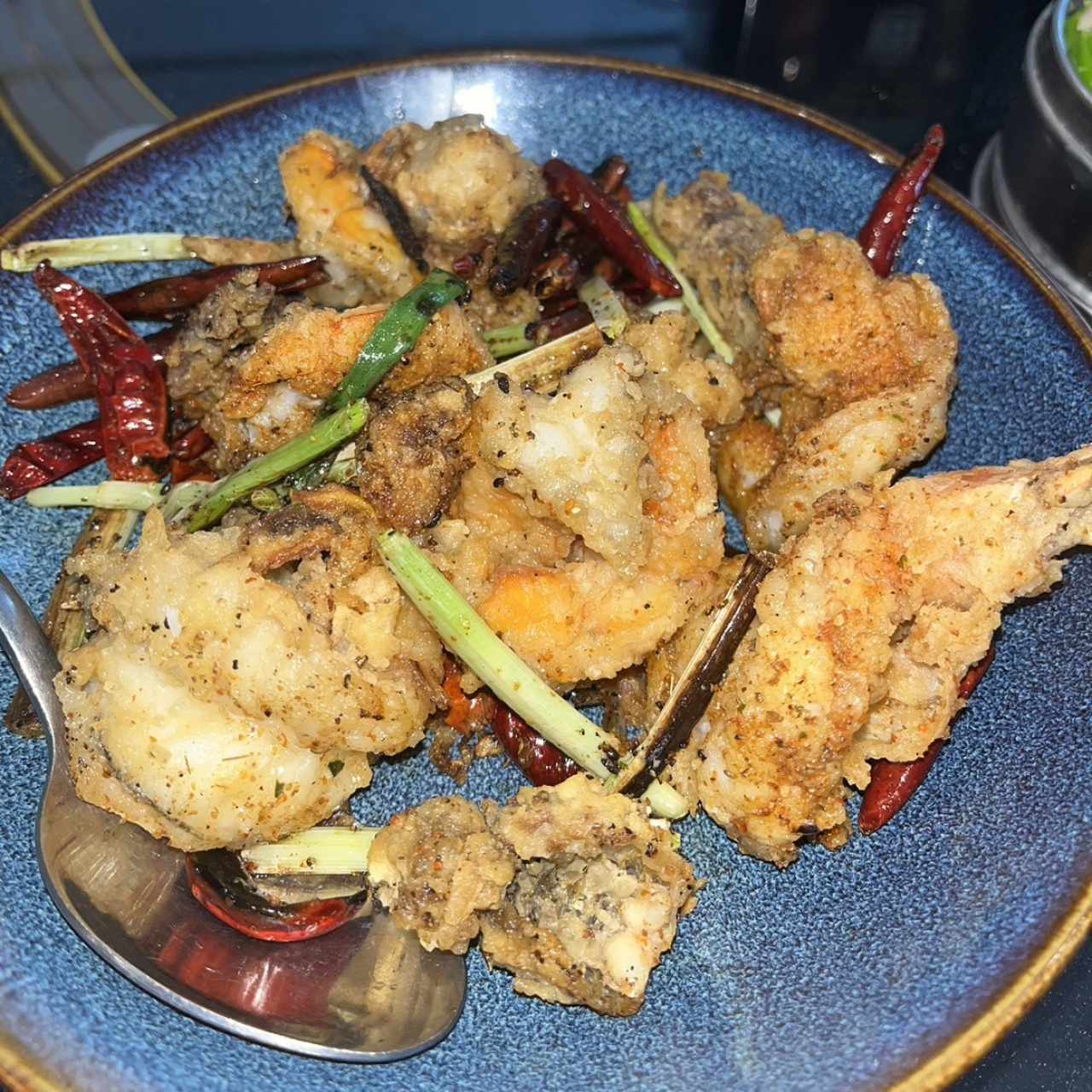 Langostinos en Sal y Pimienta