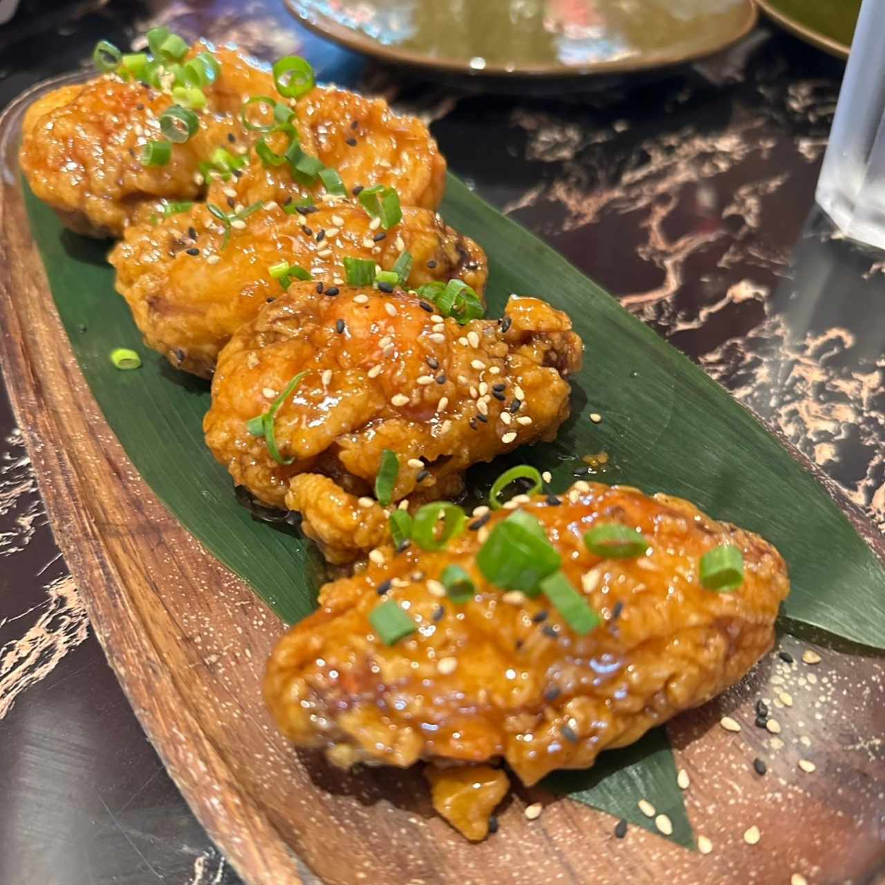 Alitas de Pollo Estilo Coreano