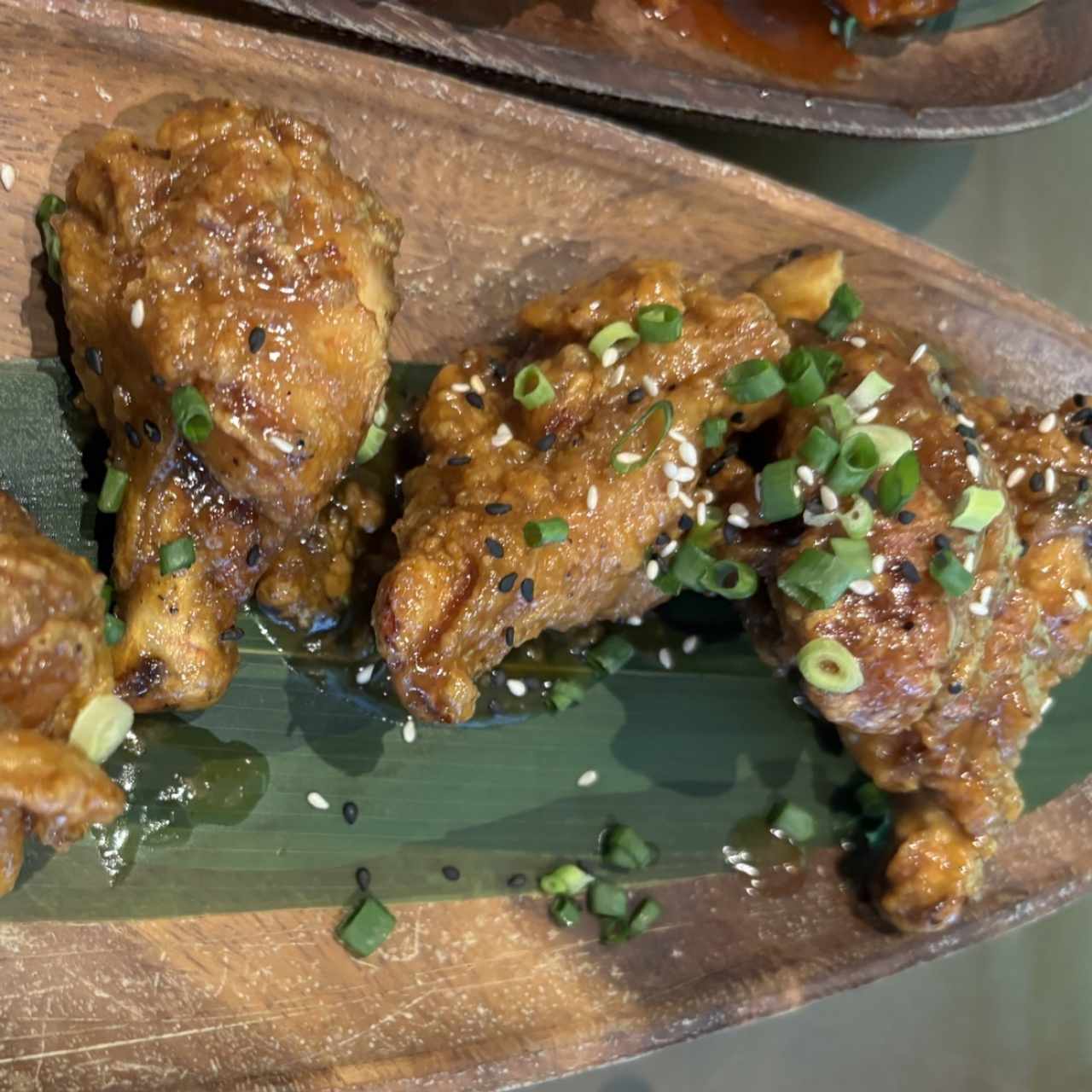 Alitas de Pollo Estilo Coreano
