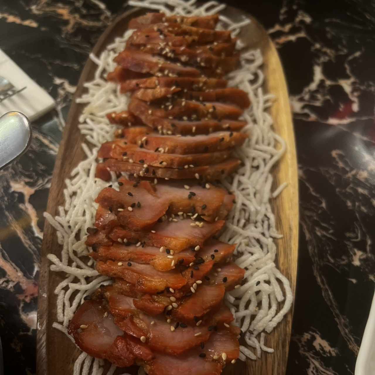 Puerco Asado con Salsa Agridulce