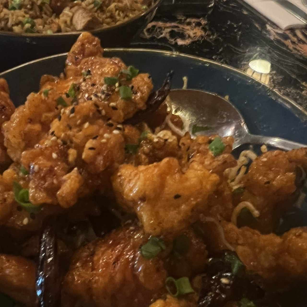 Pollo en Salsa de Naranja