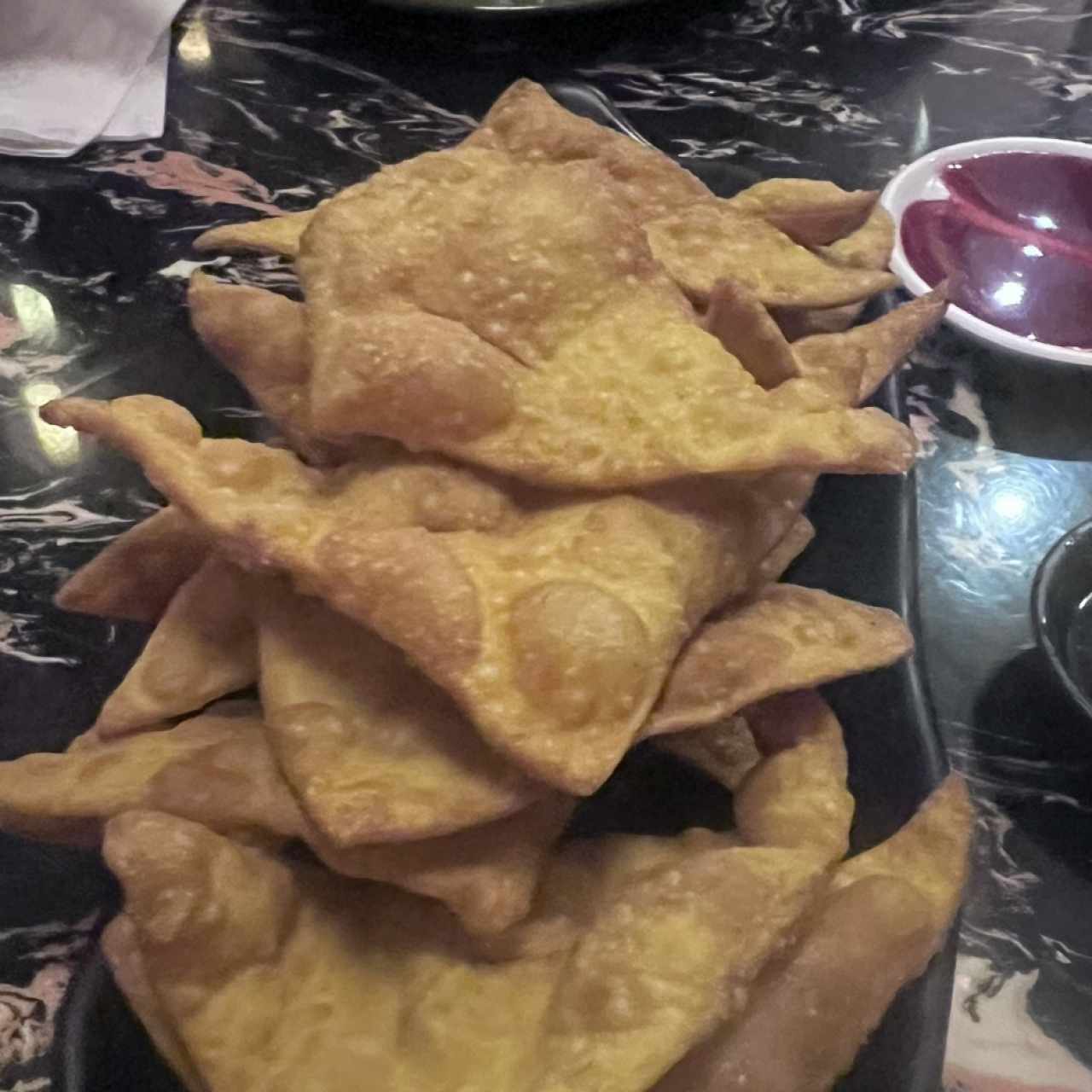 Wanton Frito en Laminas (12pz)