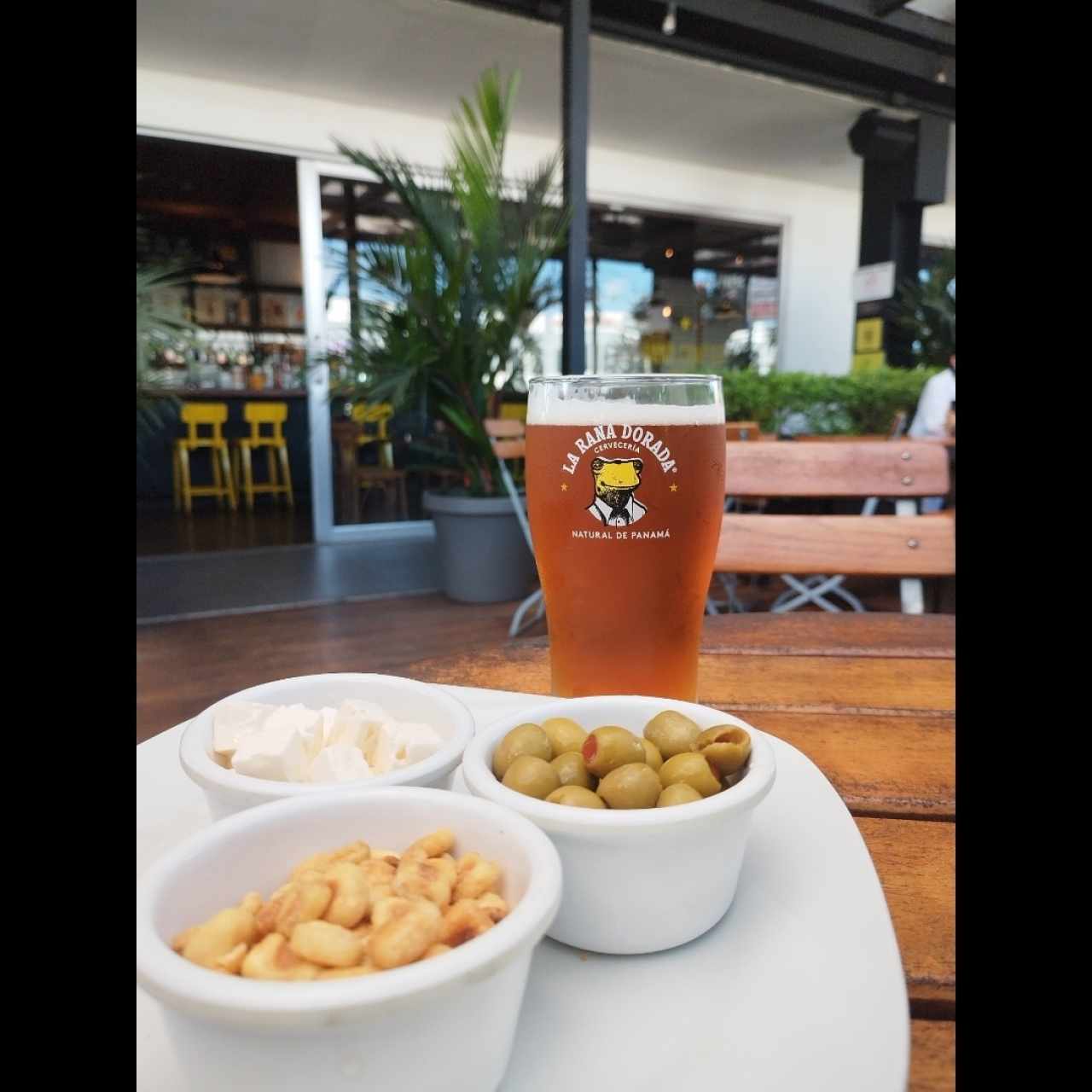 Riquísima picada frío con una IPA, la ¡mejor! 