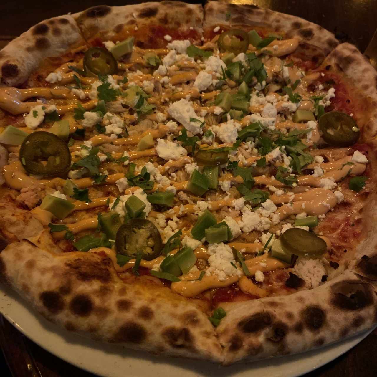 Pizzas Clásicas - Chicken Taco Pizza
