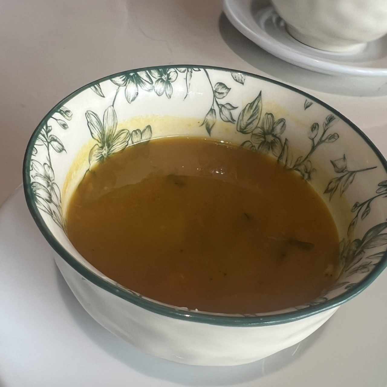 Sopa de costilla y verduras