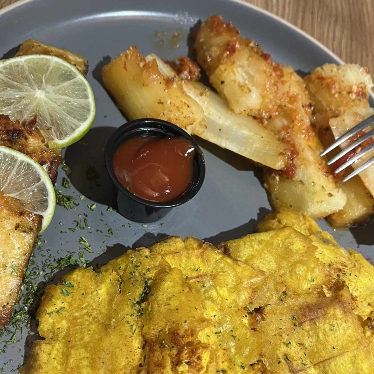 Salmón al limón