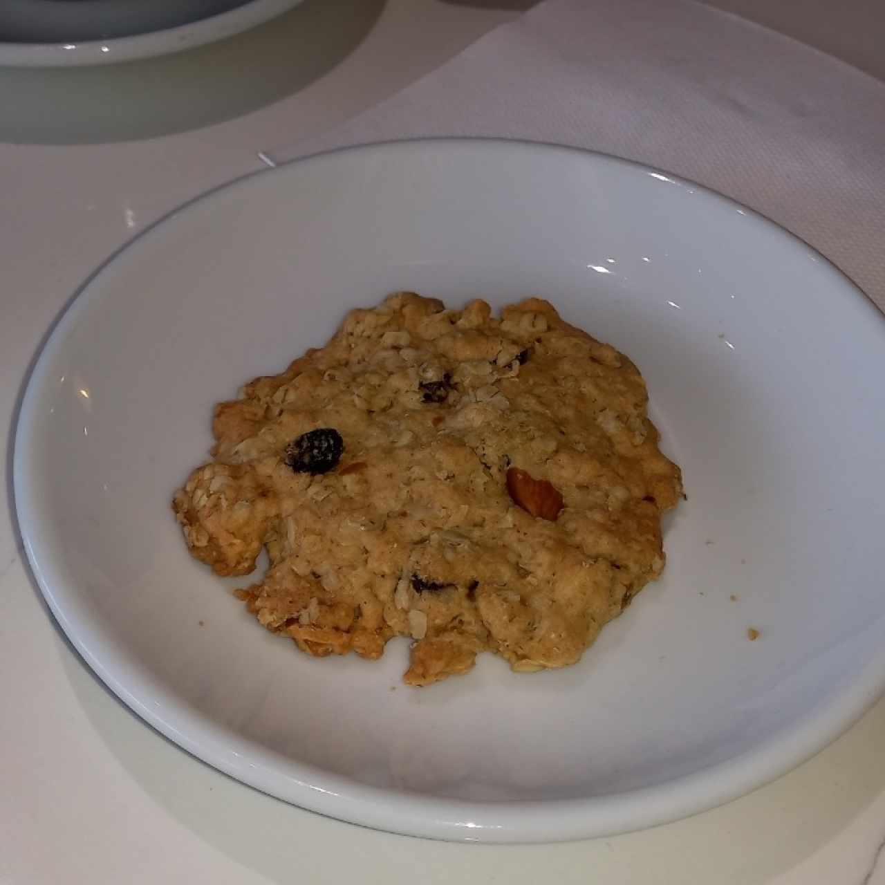 Postres - Galleta de avena