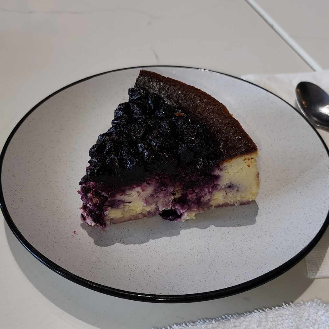 Postres - Cheesecake de Blueberries