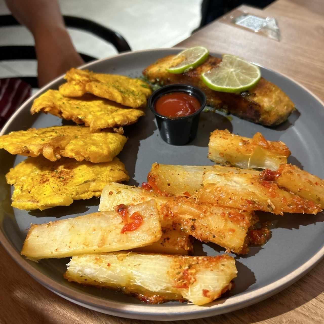 Salmón al limón