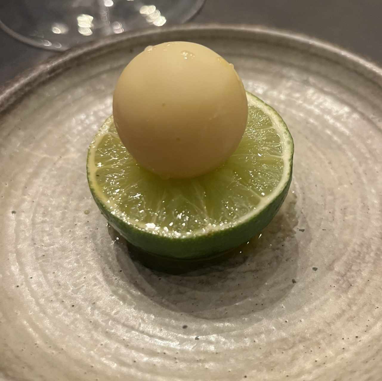 Sorbeto de limon