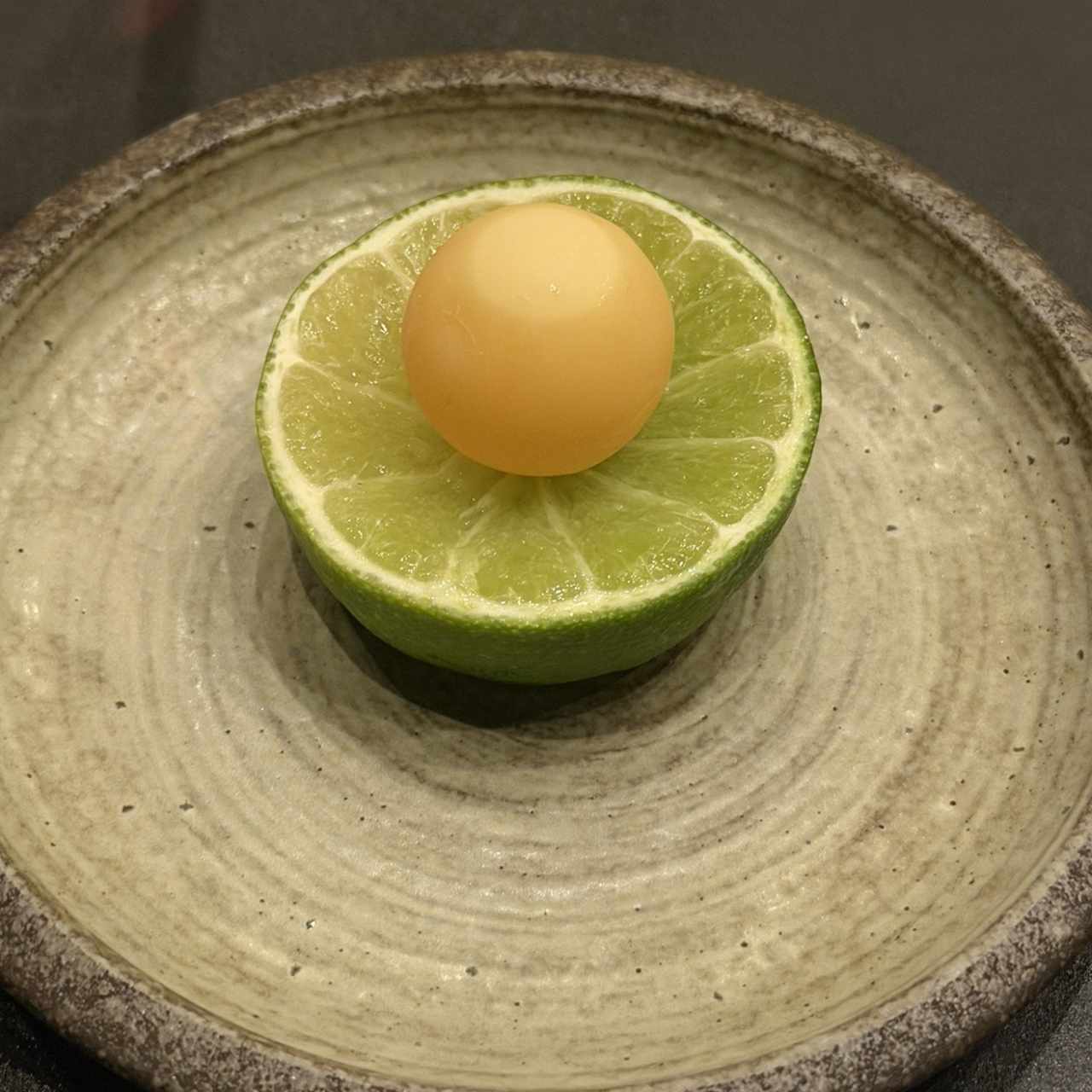 Shot de maracuya y limon