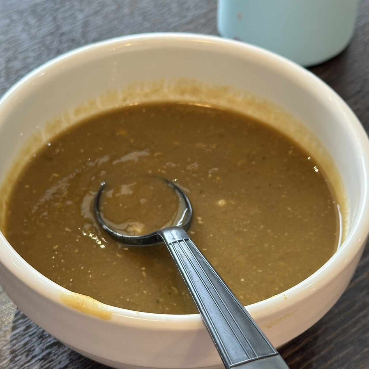 Sopa de lentejas 