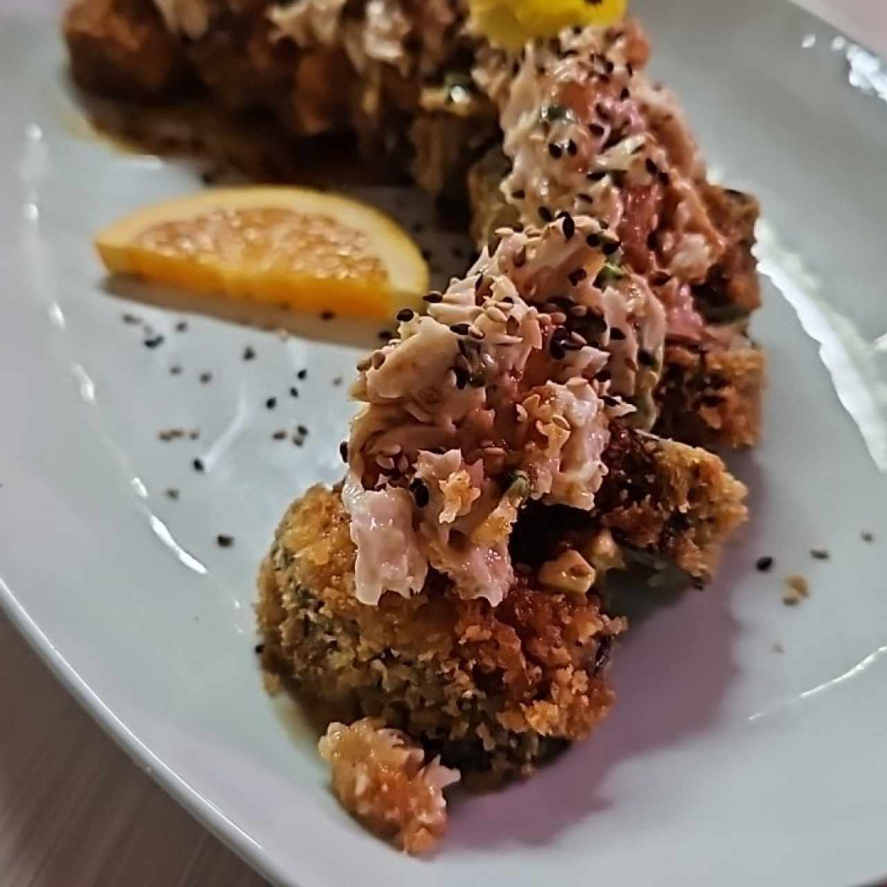 Corvina Crunch Roll