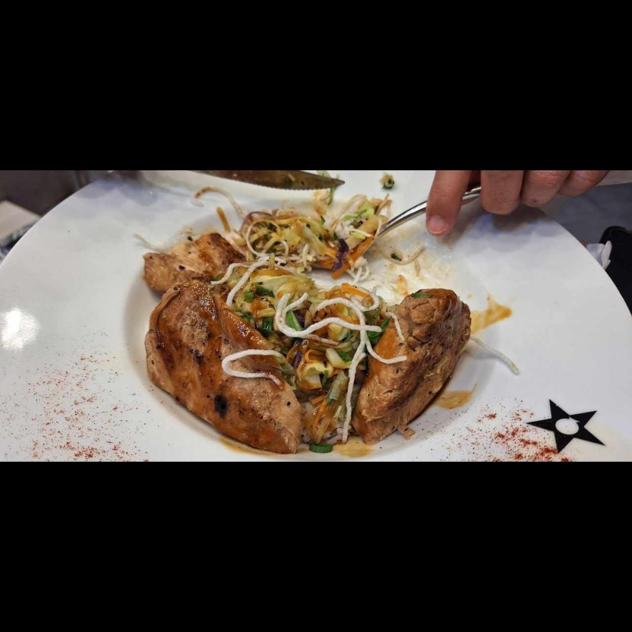 Teriyaki de Filete de Pollo