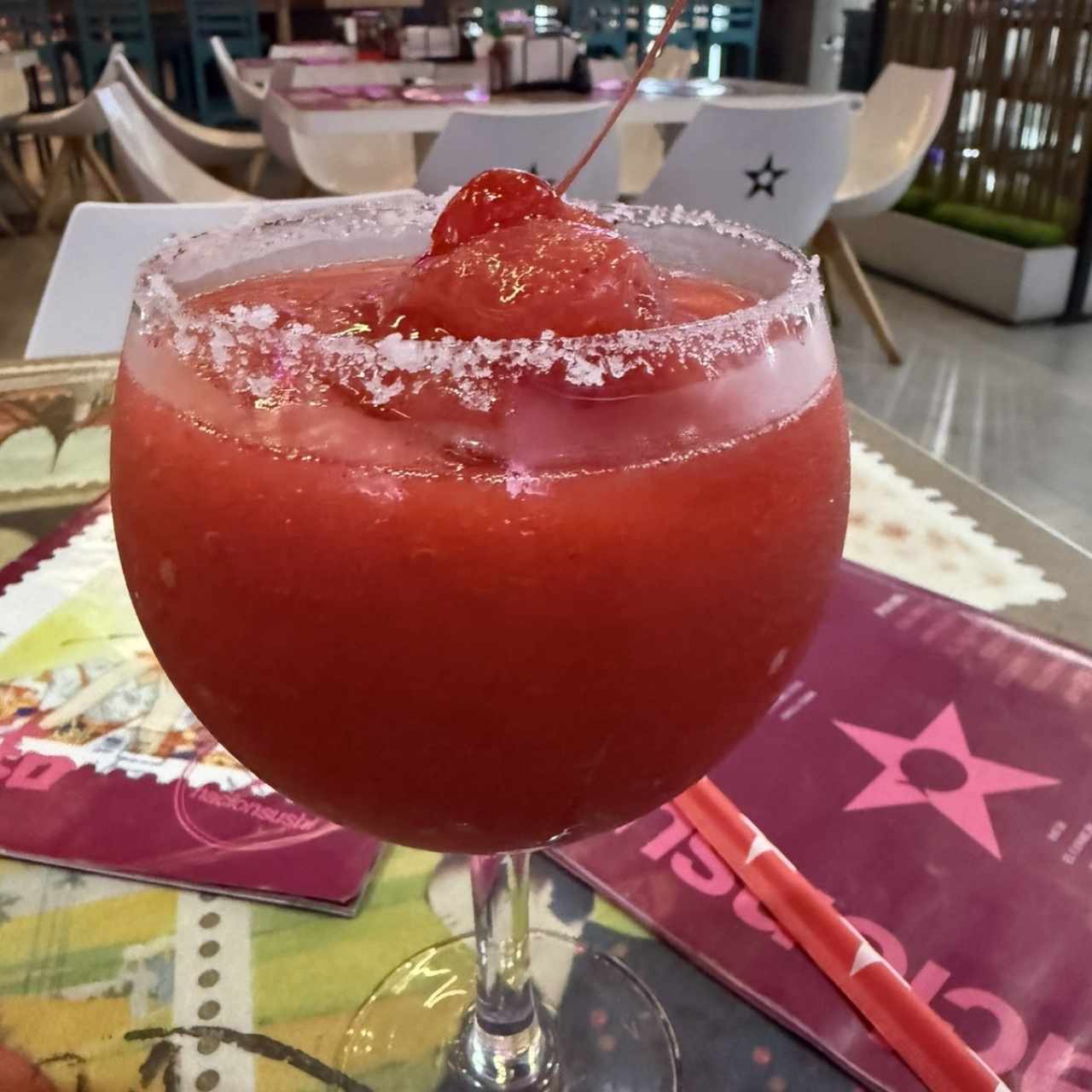 Margarita de fresa