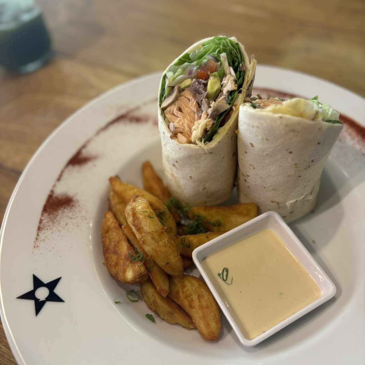 Wraps Saludables - Wrap de Salmón