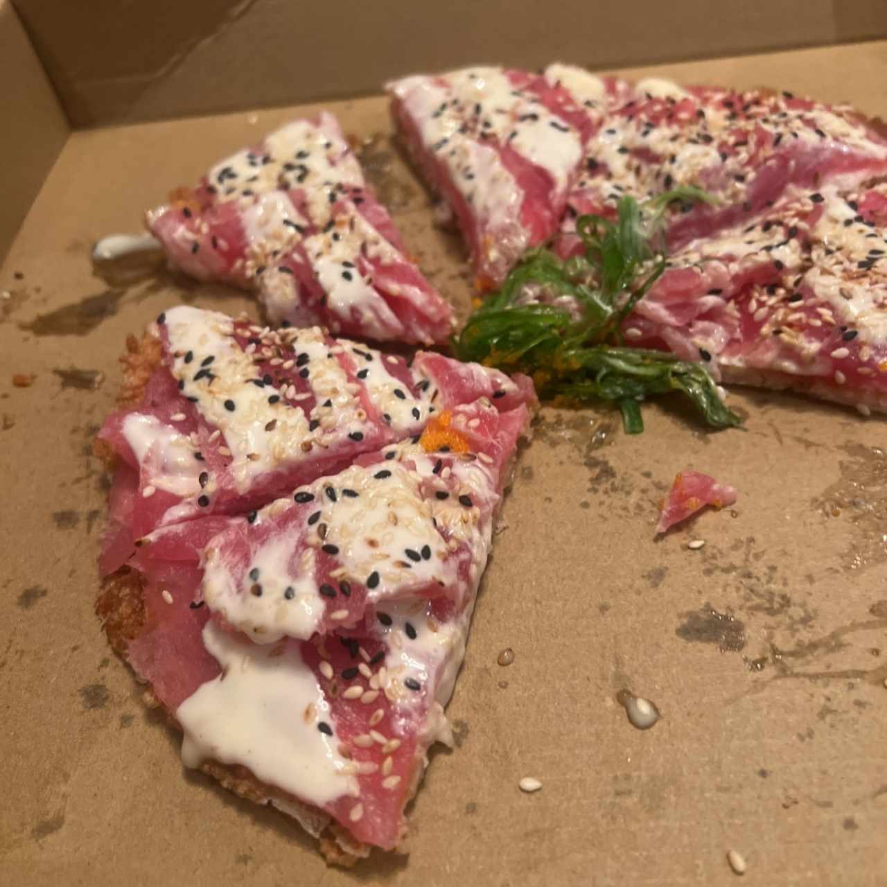 Pizza de Salmón Fresco