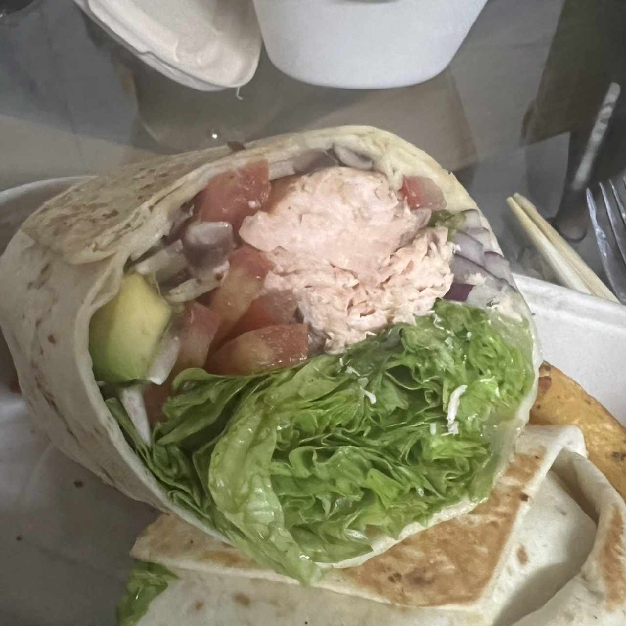 Wraps Saludables - Wrap de Salmón