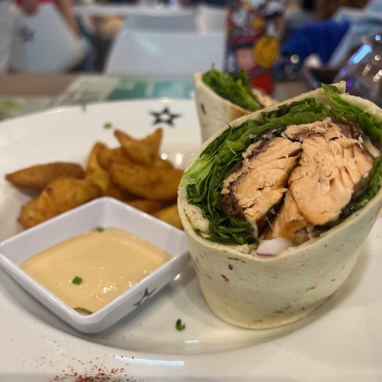 Wraps Saludables - Wrap de Salmón