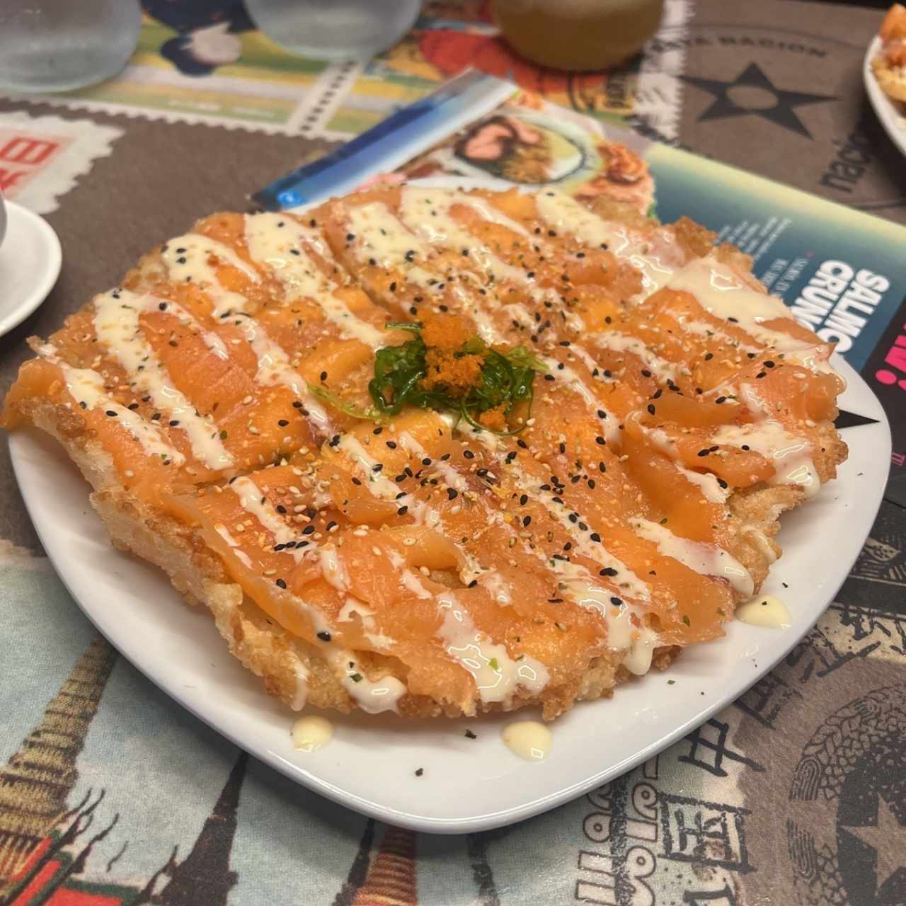 Pizza de Salmón Ahumado