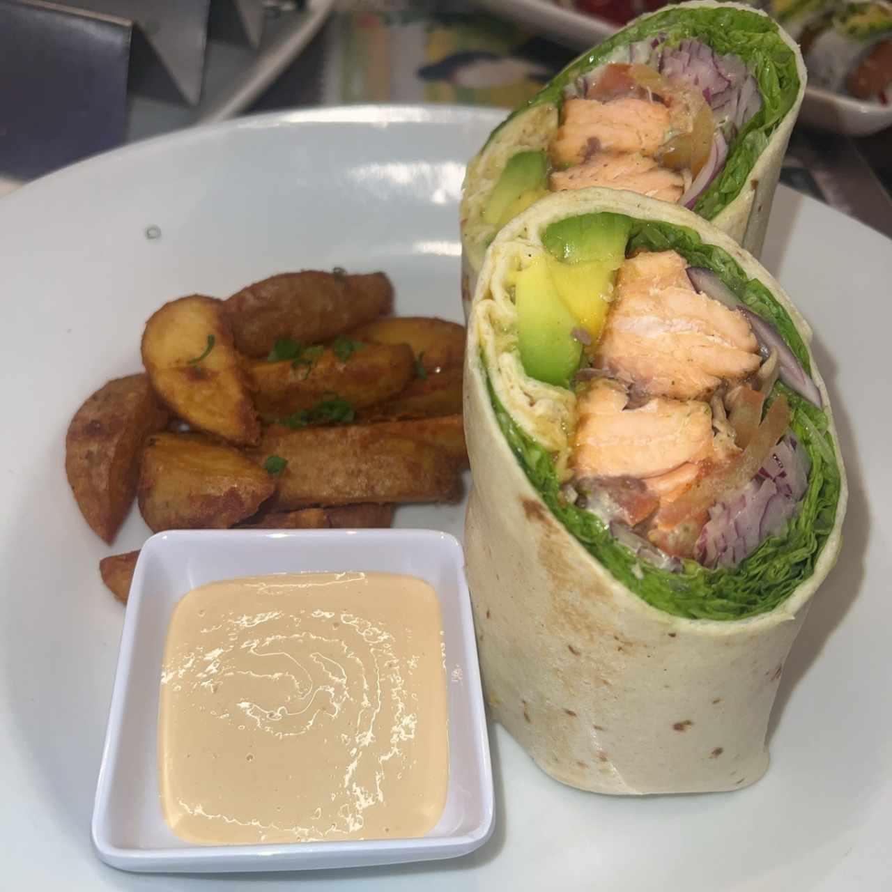 Wraps Saludables - Wrap de Salmón